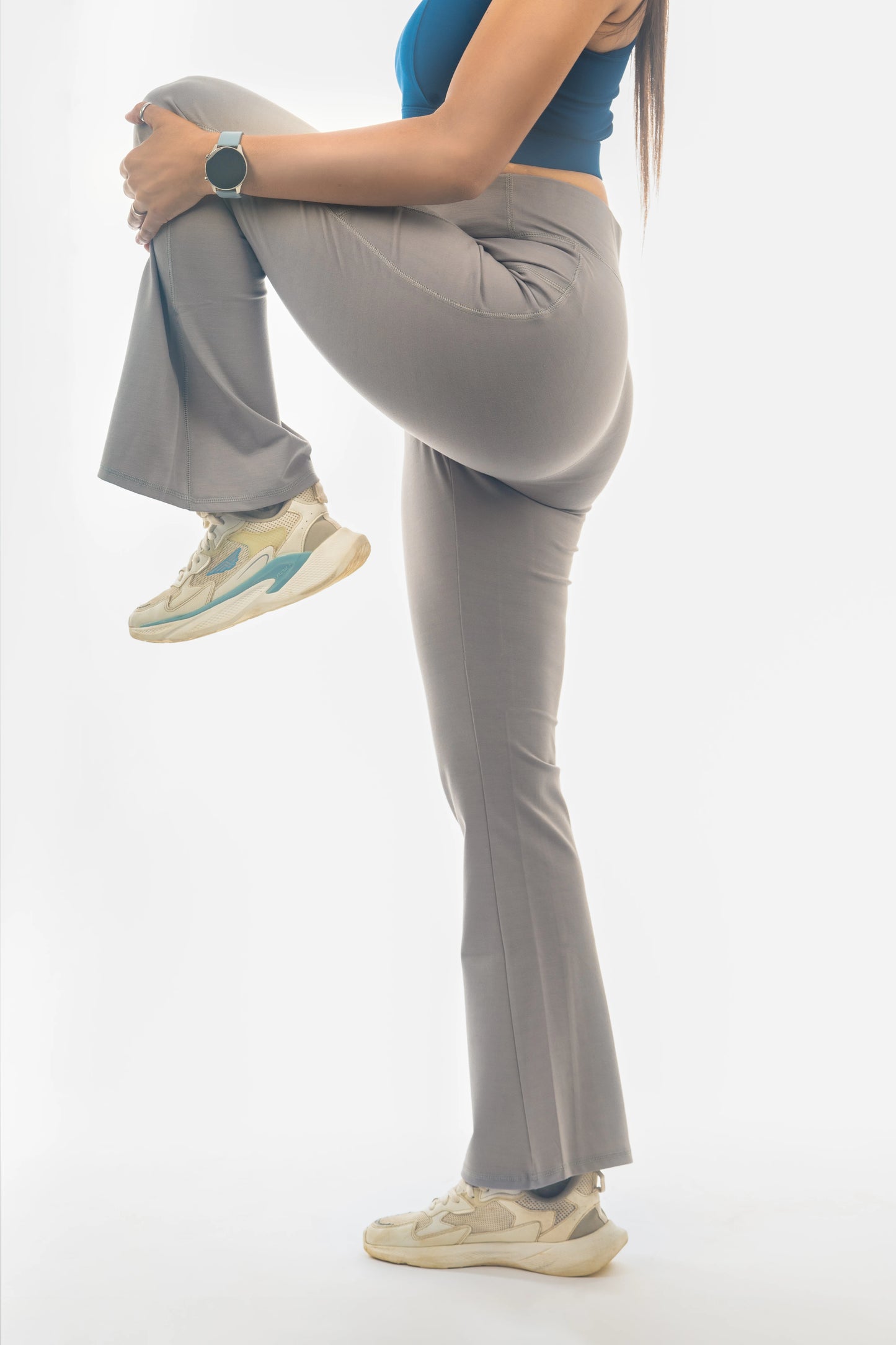 GS- Fit and Fine Pants | Stretchable Flare Pants | Easy Side Pockets