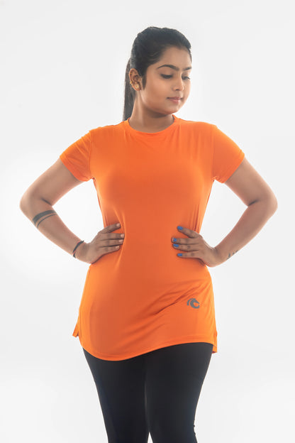 GS- The Grace | Women’s Active Long Tee | Comfortable & Stylish