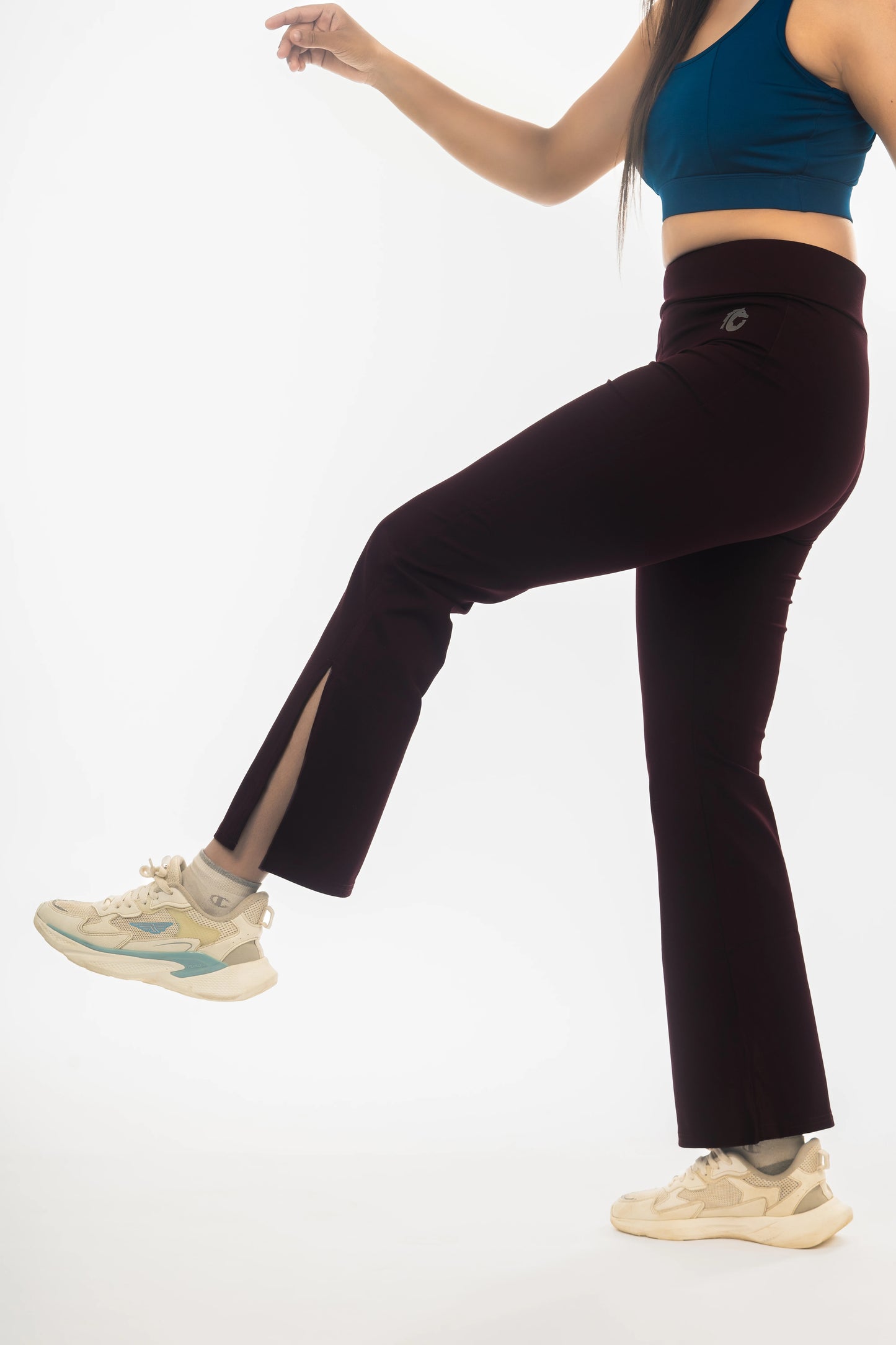 The Slay Pants | GS Slit Workout Flare Pants