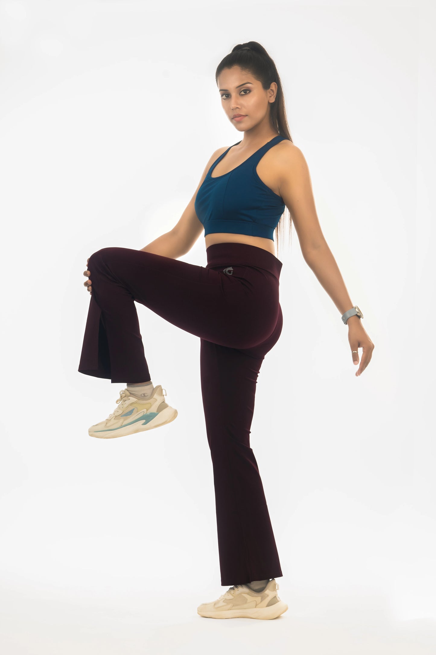 The Slay Pants | GS Slit Workout Flare Pants