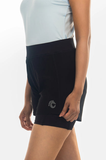 The Performance Shorts | Women’s Double-Layer Shorts with Side Pocket