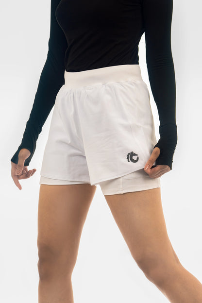 The Performance Shorts | Women’s Double-Layer Shorts with Side Pocket