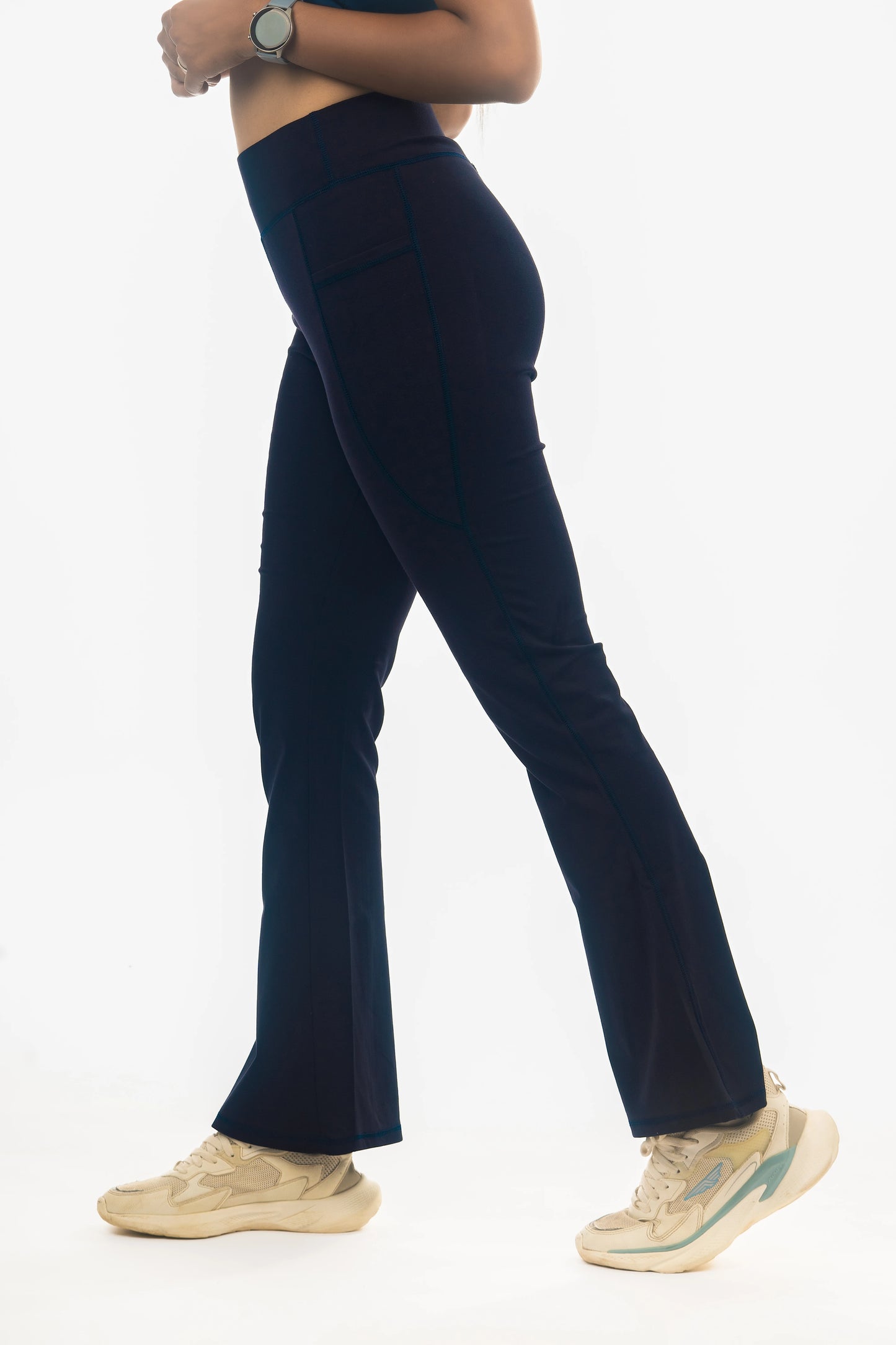 GS- Fit and Fine Pants | Stretchable Flare Pants | Easy Side Pockets