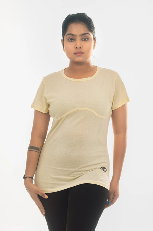 GS- The Fresh | Women’s Cotton T-Shirt | Soft & Breathable Everyday Tee