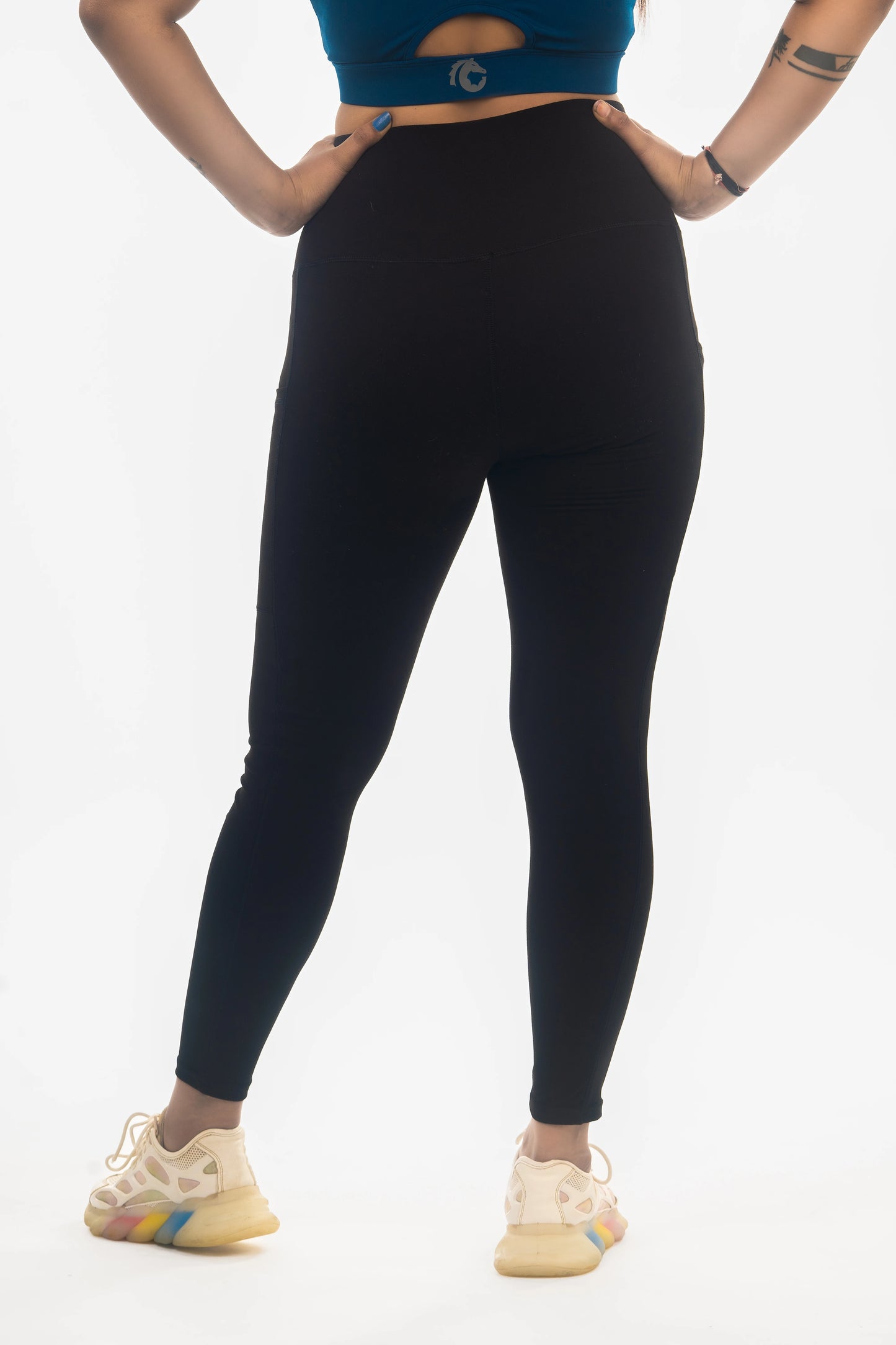 GS- Carry On Workout leggings | Women’s Stretchable Black Leggings